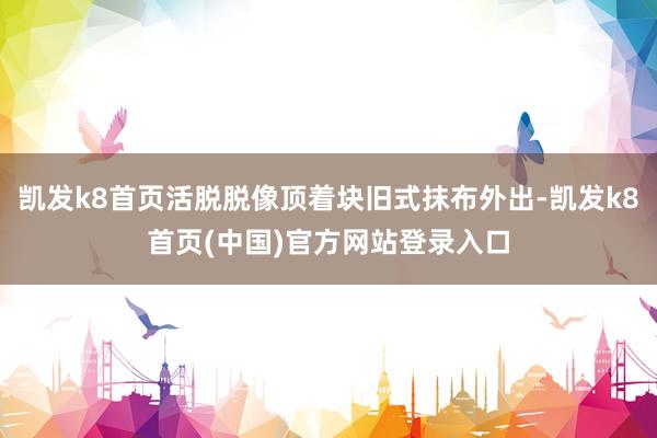 凯发k8首页活脱脱像顶着块旧式抹布外出-凯发k8首页(中国)官方网站登录入口
